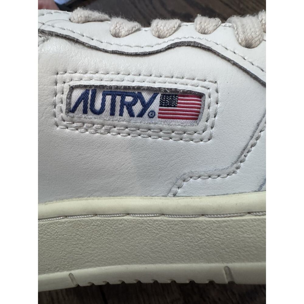 Autry Medalist Low Sneaker White Women's Sz 38 US Sz 8 $290 MSRP - Picture 10 of 16